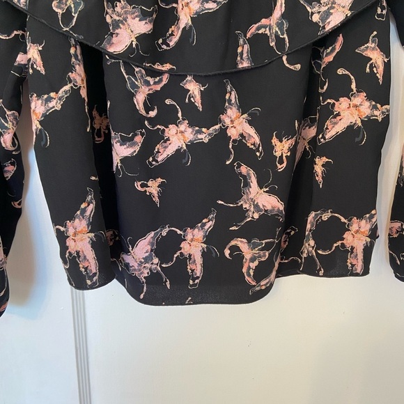 Wilfred Aritzia Morel Butterfly Off the Shoulder Top Size XS - Picture 4 of 10
